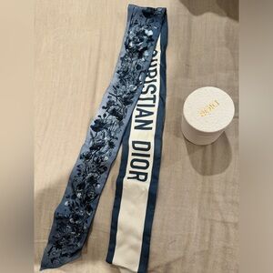 Dior edge scarf